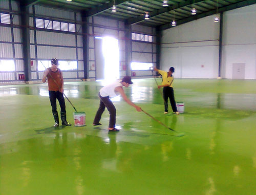 Thi công sơn sàn epoxy tại Bắc Ninh